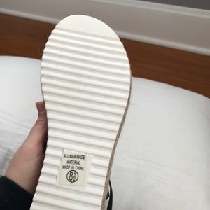 Size 8.5 Soda Sandals. Brand new.  Never worn